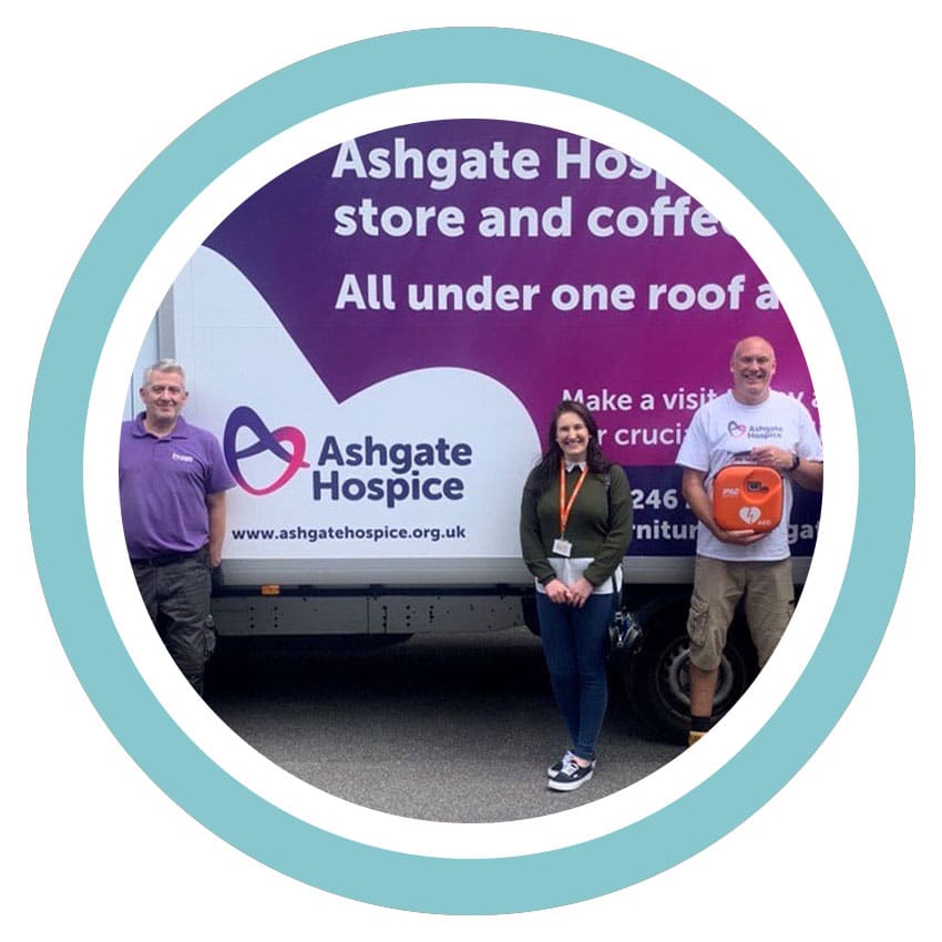 Defibrillator donation